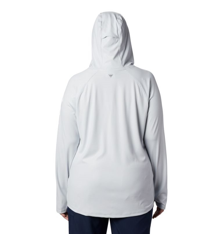 Columbia PFG Tidal Deflector Hettegensere Dame Lyse Grå | Plus Size 43802V